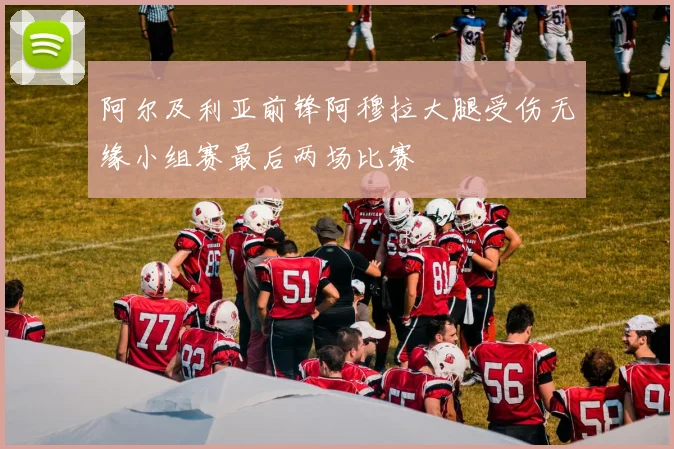 阿尔及利亚前锋阿穆拉大腿受伤无缘小组赛最后两场比赛